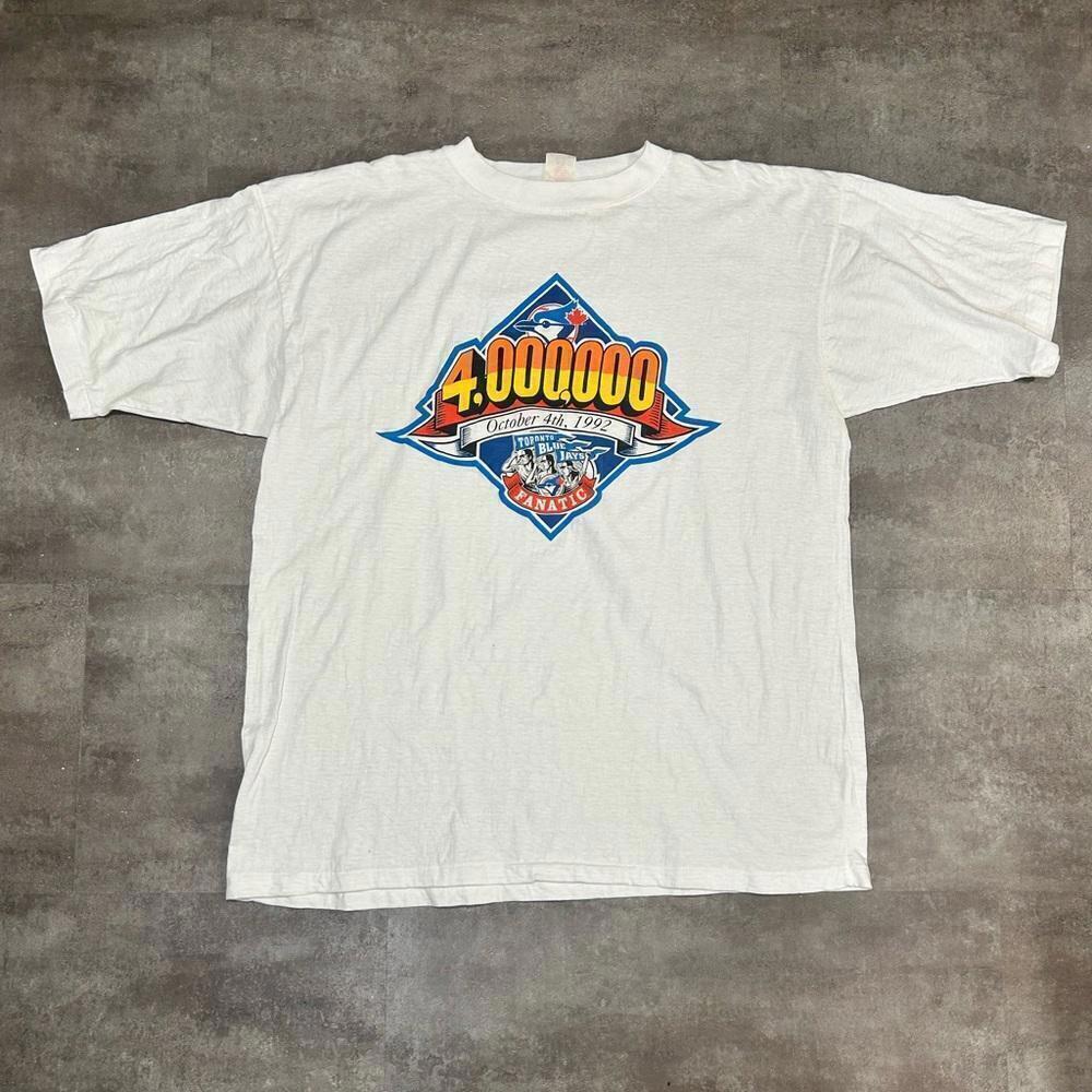 1992 Toronto Blue Jays 4 Millions T-Shirt- Men’s XL/XXL